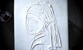 Illustration for article titled These Art Pieces Made By Ironing Are Incredible